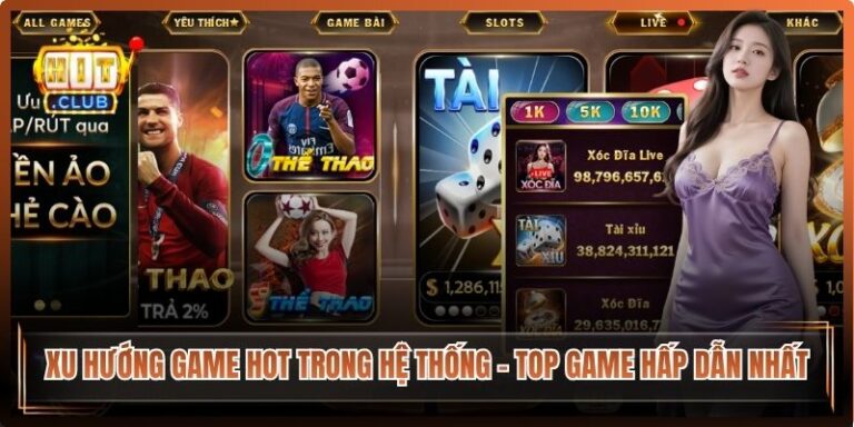 Xu Hướng Game Hot Trong Hệ Thống